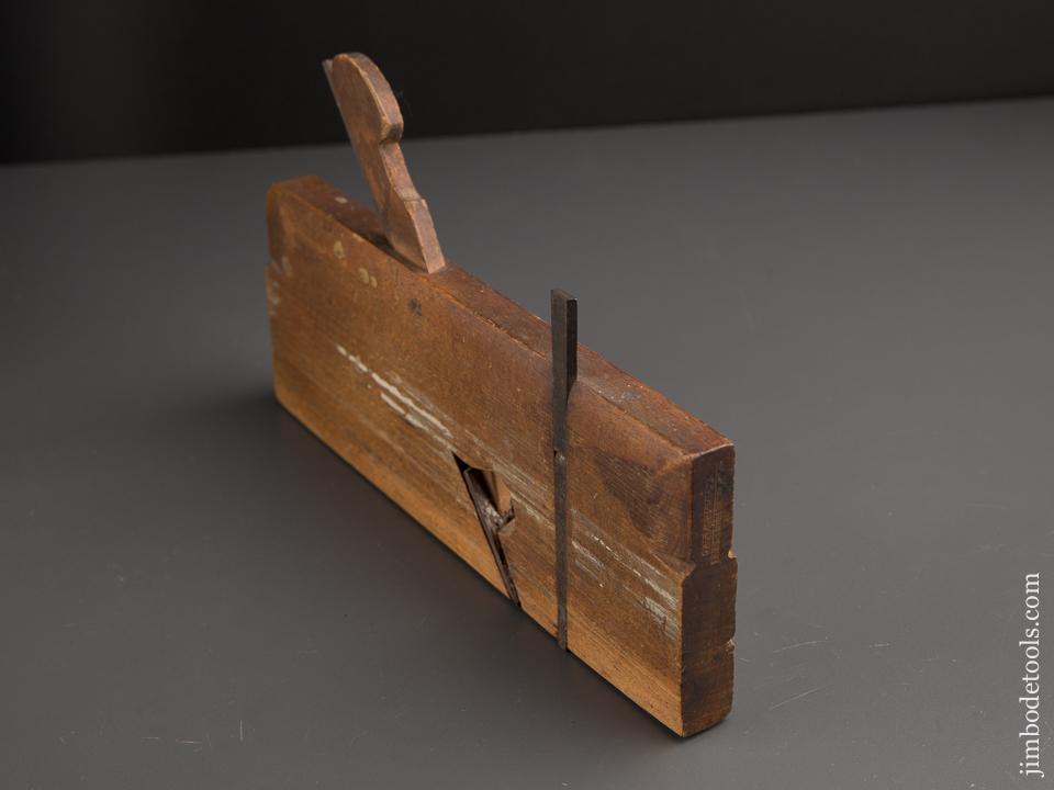 3/4 inch Skew Rabbet Plane by WHITE & CONANT WORCESTER MA circa 1880-93 FINE - 87320