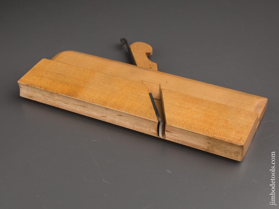 3/4 inch Wide No. 12 Hollow Molding Plane by Modern Master D. MAZZAGLIA HAVERHILL - 87345
