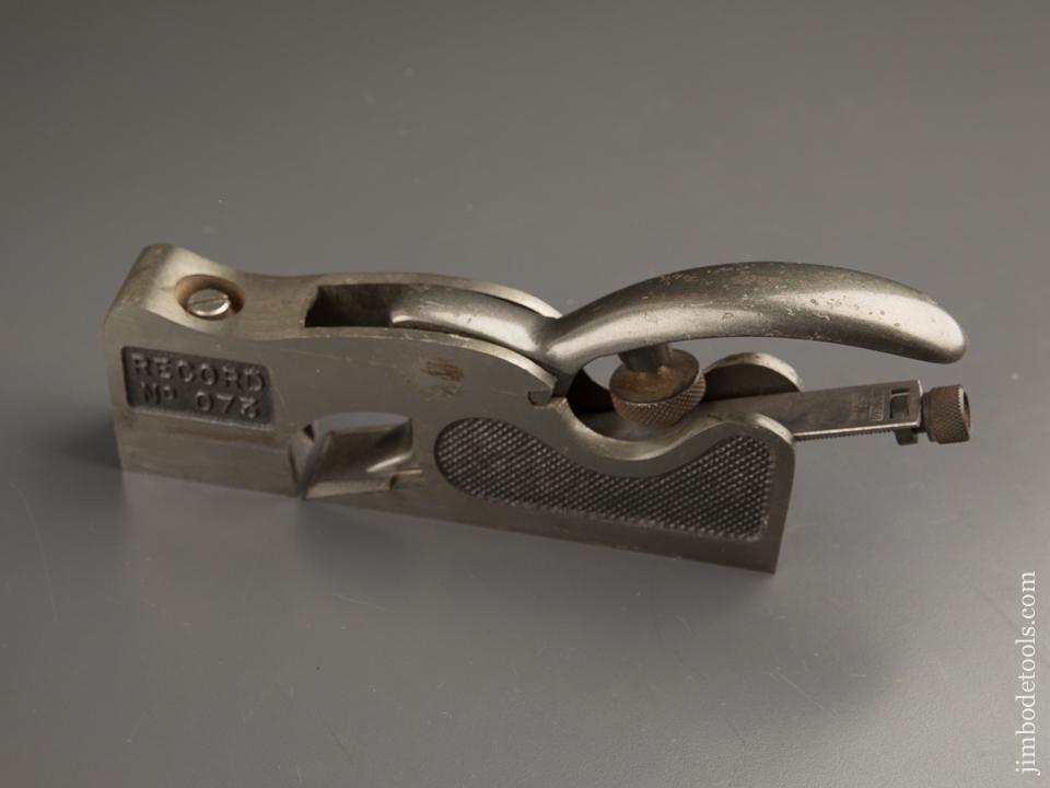 Mint! RECORD No. 073 Shoulder Rabbet Plane - 87368
