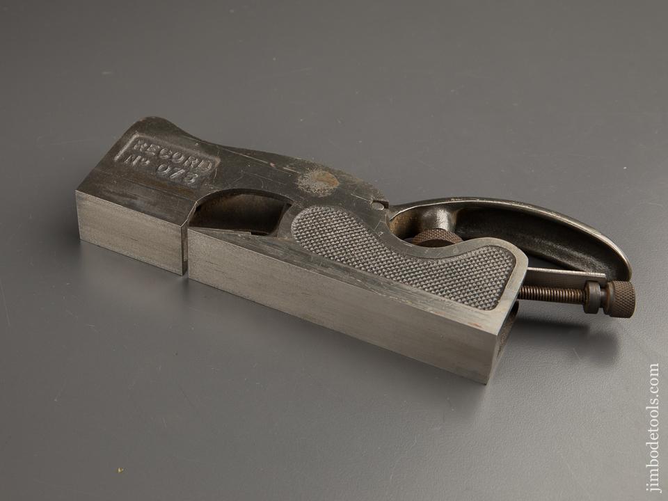 Mint! RECORD No. 073 Shoulder Rabbet Plane - 87368