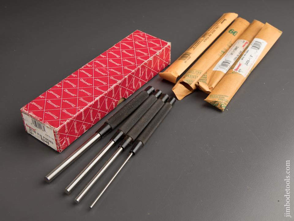 STARRETT No. S248 Drive Pin Punches in Original Box - 87372