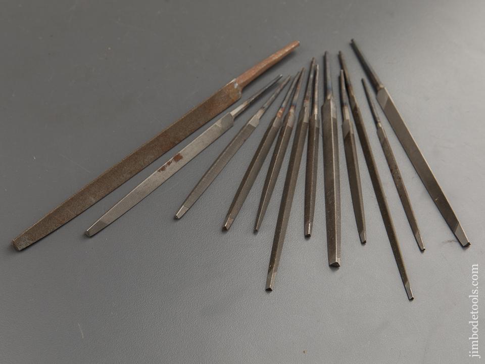 NEW Twelve Assorted Saw Files - 87393