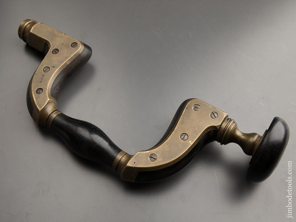 GOOD+ Clean Ebony & Brass WINGFIELD & C0 ULTIMATUM Brace - 87413