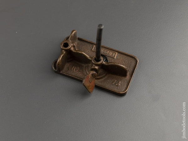 Rare! SARGENT No. 73 Miniature Router Plane with 1/4 inch Cutter - 87443