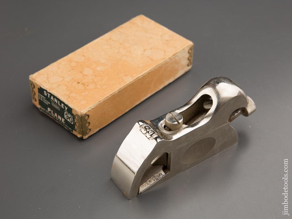 STANLEY No. 90 Bull Nose Rabbet Plane MINT in Original Box - 87447