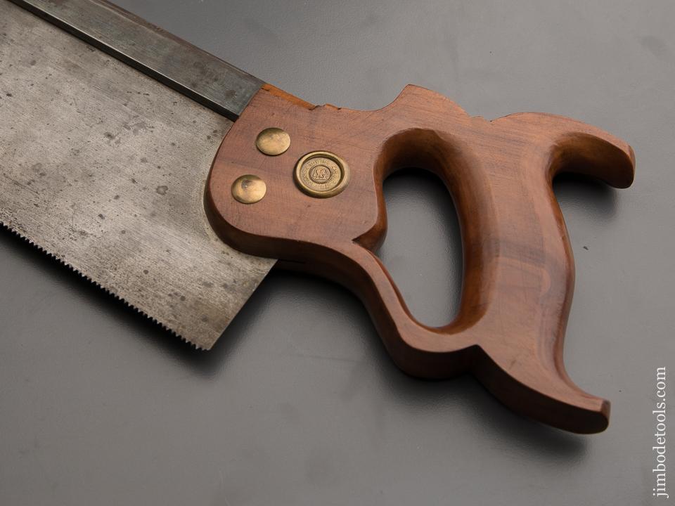 LIKE NEW! 13 point 14 inch Crosscut HENRY DISSTON & SONS Back Saw - 87449