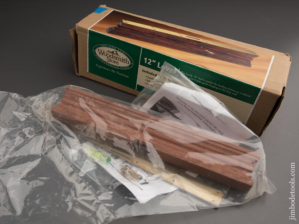Twelve inch WOODSMITH STORE Level in Original Box - 87461