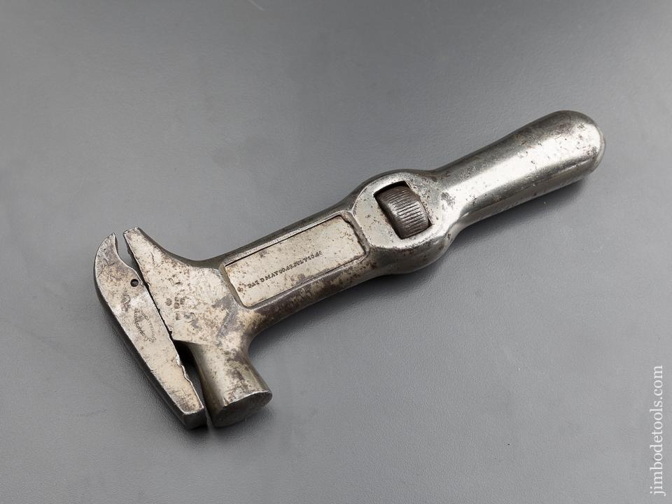 BOARDMAN Patent July 10, 1866 Adjustable Wrench Hammer Combination Tool by TOWER & LYON - 87466