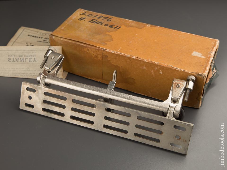 STANLEY No. 386 Jointer Gauge MINT in Original Box - 87479