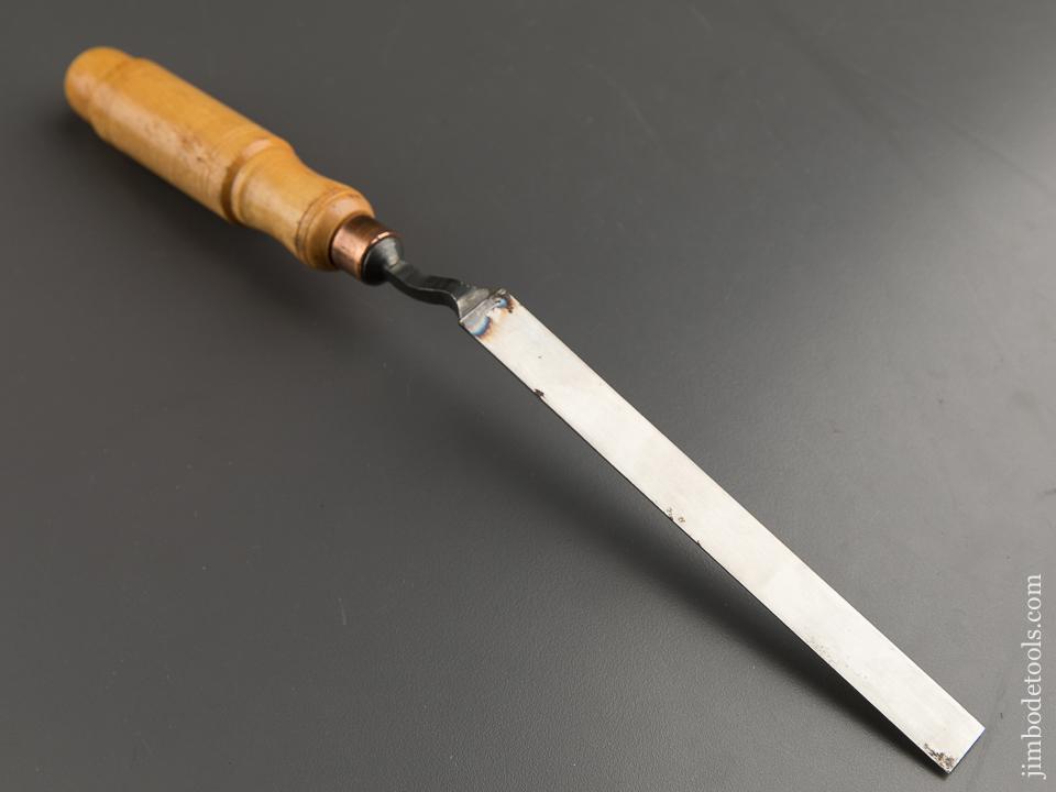 MINT 5/8 inch Pattern Maker's Crank Neck Paring Chisel - 87497