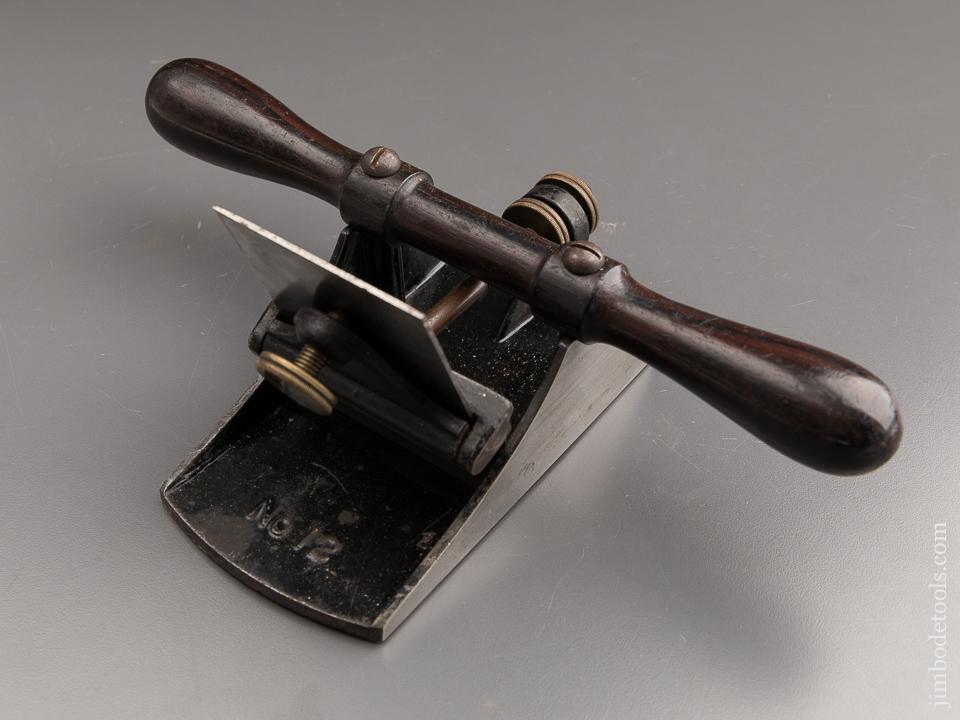 Extra Fine STANLEY No. 12 Scraper Plane with Original 2 7/8 inch STANLEY Iron - 87515