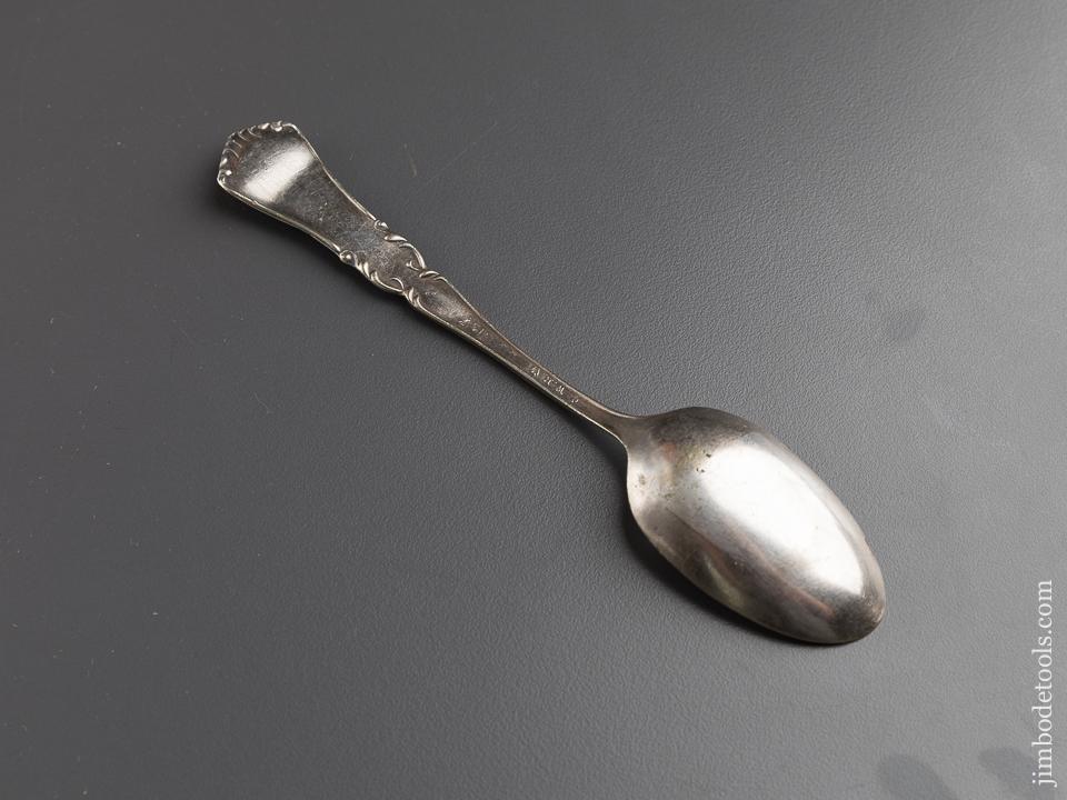 Pretty Six inch Silver Advertising Spoon - 87523