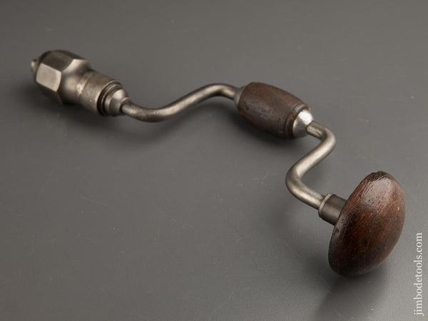 Five inch Sweep MARPLES Brace with Rosewood Fixtures - 87525