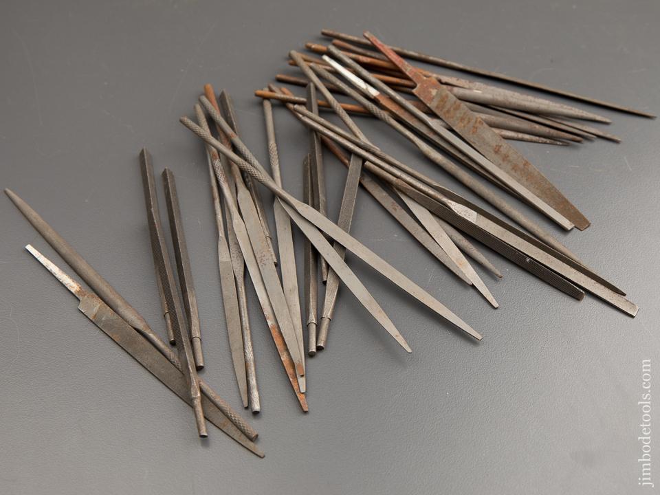 34 Assorted NEW Needle Files - 87541
