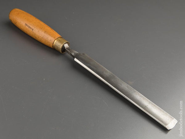 1 1/8 inch I. SORBY Boxwood Handled Gouge - 87549