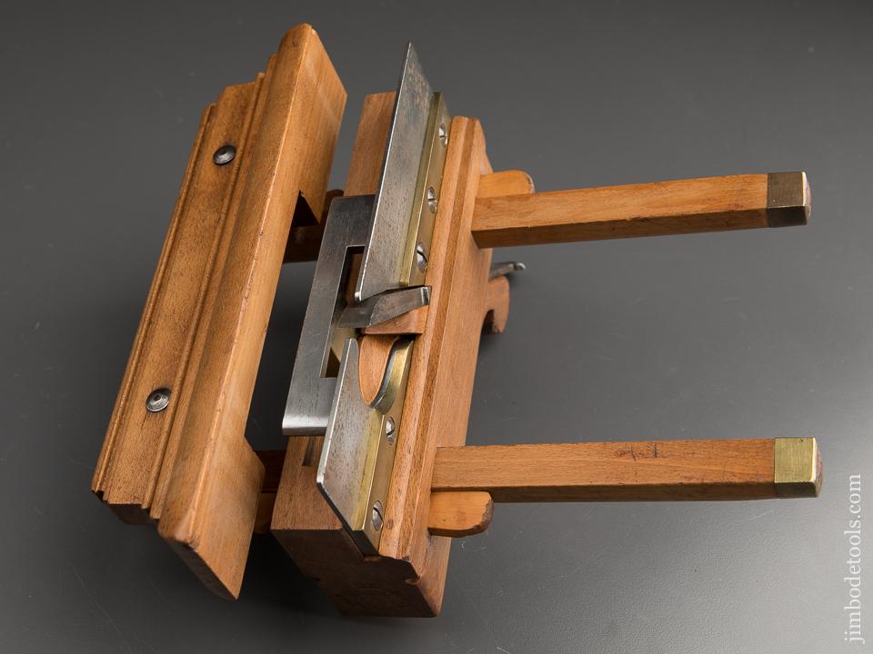 Good User Beech Plow Plane by YOUNG & M'MASTER AUBURN NY circa 1838-46 FINE - 87552