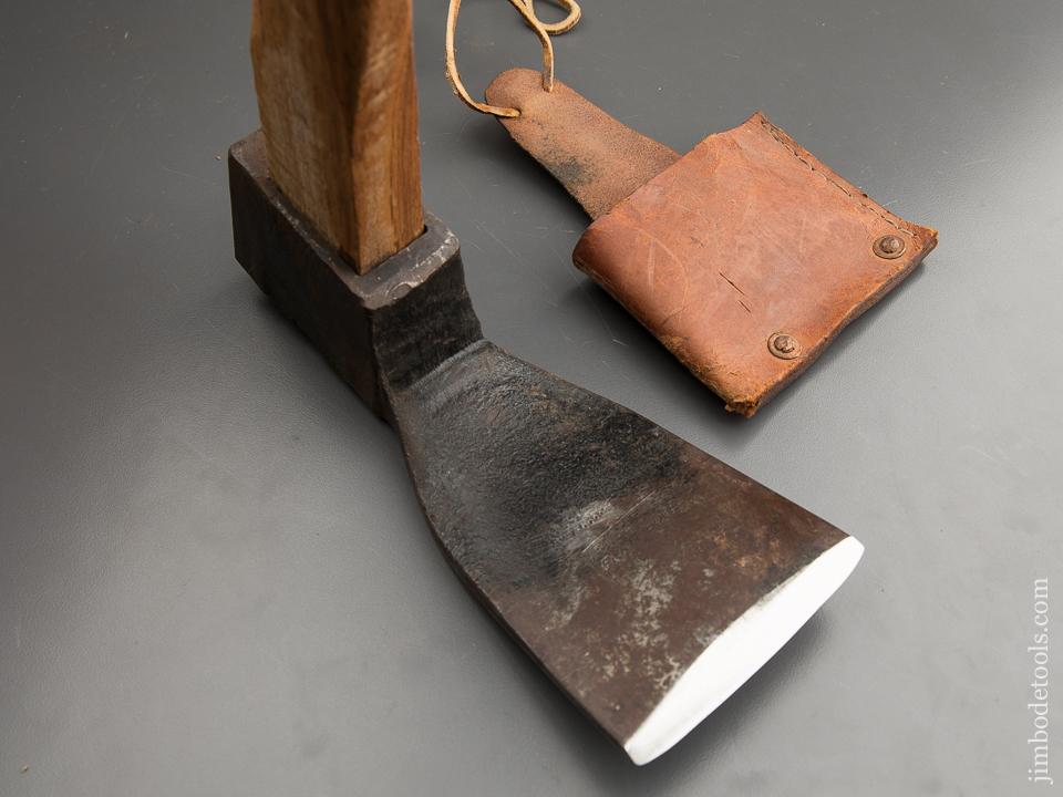 TRUE TEMPER Flint Edge Adze with Leather Sheath - 87554