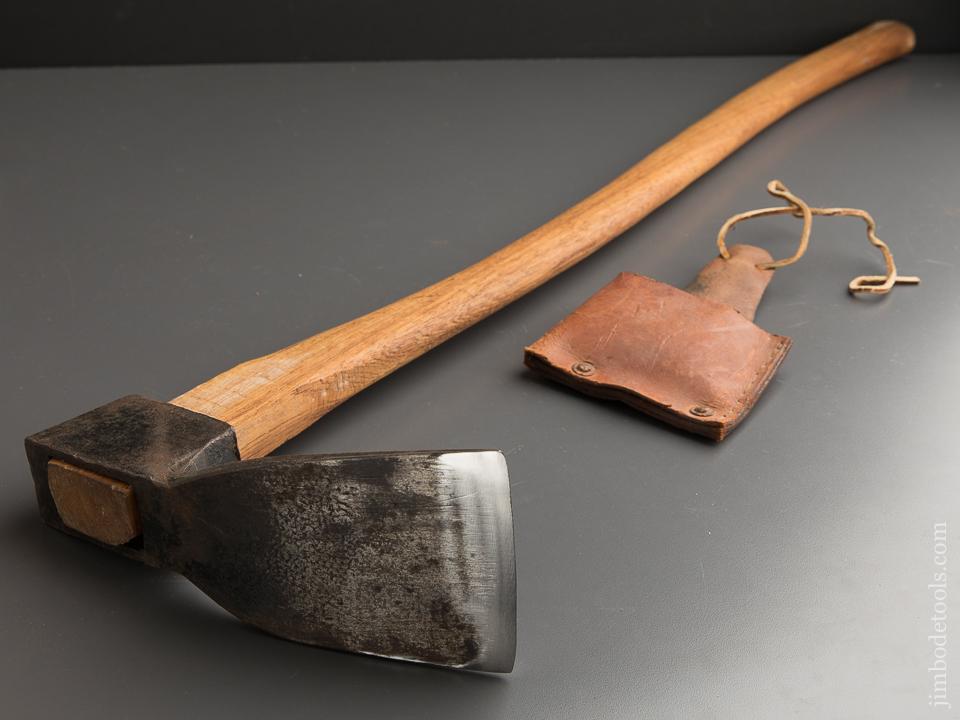 TRUE TEMPER Flint Edge Adze with Leather Sheath - 87554