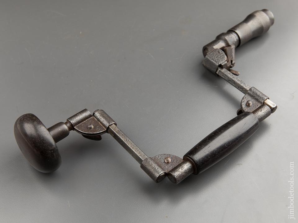 Rare! HEARD Patent January 3, 1905 Knock Down Bit Brace "THE E.S. BRACE CO, NIAGARA FALLS NY" - 87560