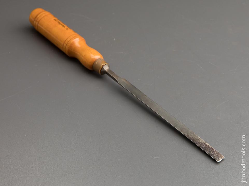 Extra Fine!  3/8 inch BUCK BROS Paring Chisel - 87580