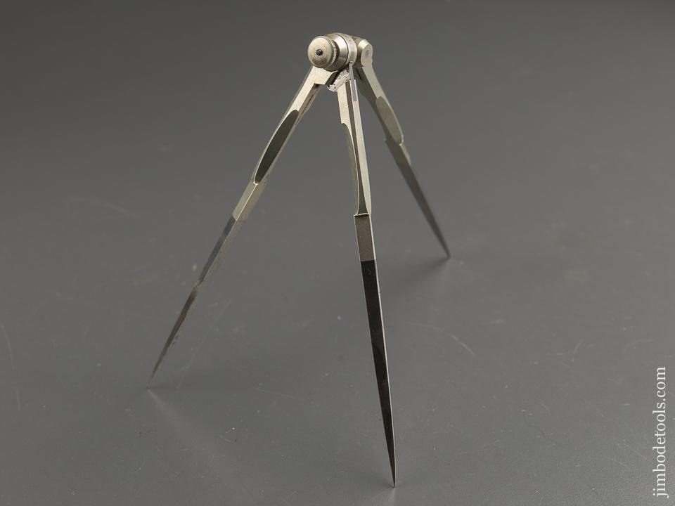 FINE German Silver Three Legged Dividers - 87587