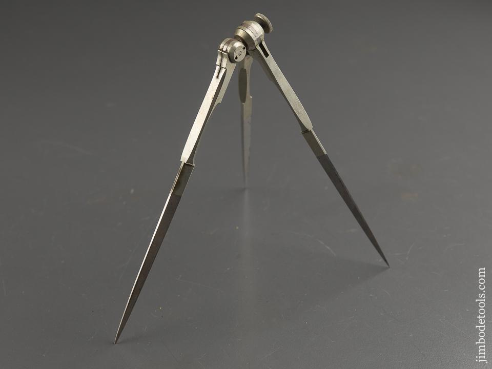 FINE German Silver Three Legged Dividers - 87587