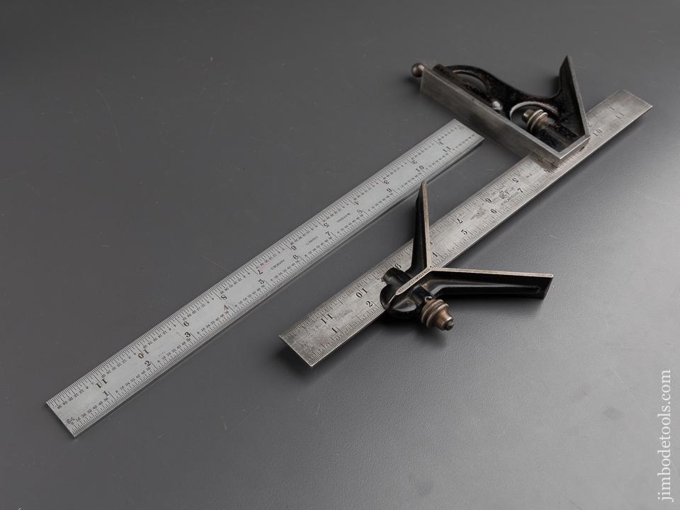 STARRETT Combination Square with Two Scales - 87603