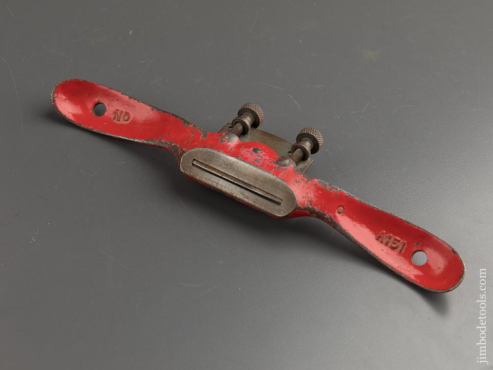 RECORD No. 151A Adjustable Flat Bottom Spoke Shave = 87617