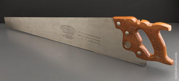 UNUSED! 5 1/2 point 26 inch Rip ATKINS PERFECTION No. 5 Hand Saw - 87650