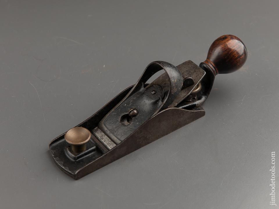 STANLEY No. 9 3/4 Tail Handle Block Plane Type 5 circa 1880-85 EXTRA FINE - 87666