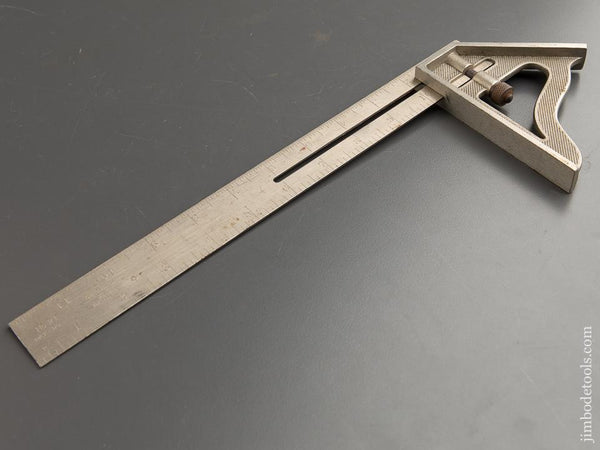 NEAR MINT Twelve inch STANLEY No. 21 Combination Square SWEETHEART - 87699