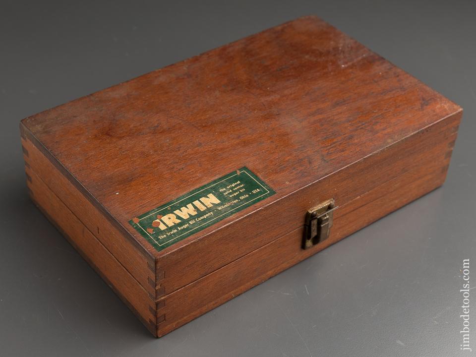 Complete Set of 13 IRWIN Auger Bits in Original Box - 87720