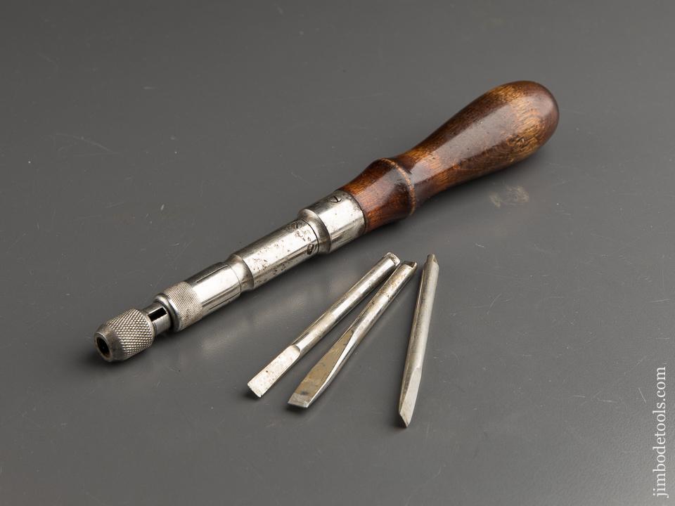 Reciprocating Screwdriver with Three Bits - 87726