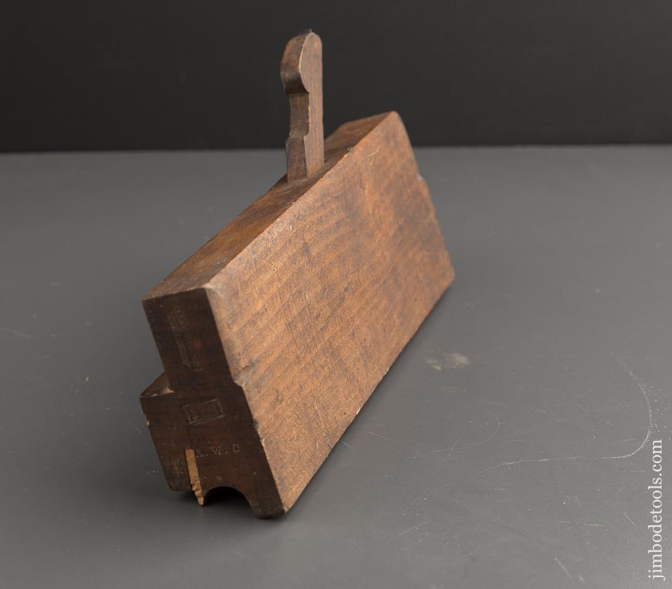 6/8 inch Side Bead Molding Plane by D. COPELAND Hartford, CT circa 1820-28 FINE - 87756