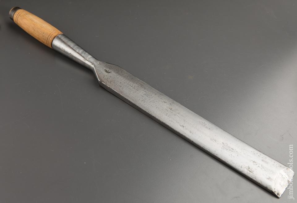 MONSTER! Two inch Wide D.R. BARTON Millwright's Chisel - 87765
