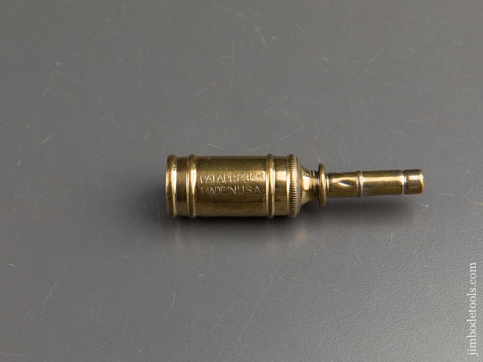 Pretty Patented Brass Oil Can - 87811U