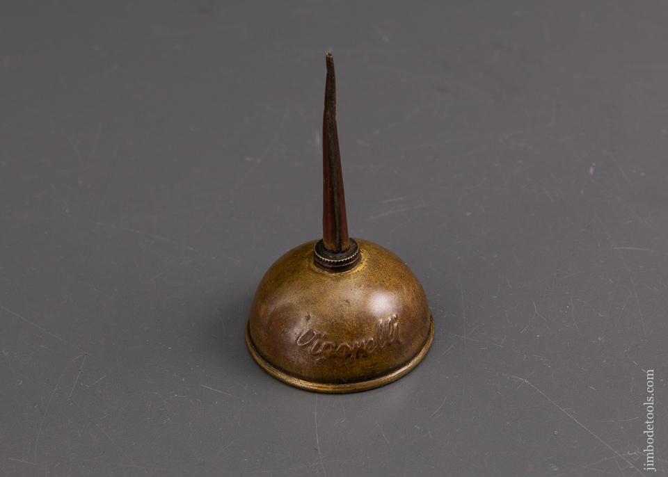 2 1/8 X 3 1/2 inch Copper VIGORELLI Oil Can - 87822