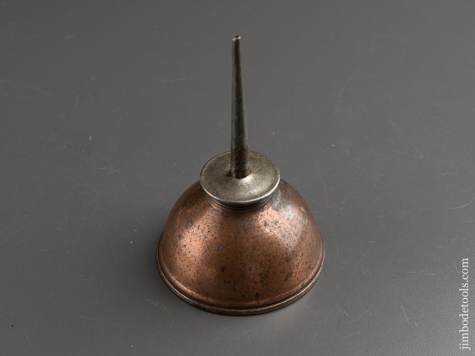 3 1/2 x 5 3/4 inch Copper EAGLE Oil Can  - 87824