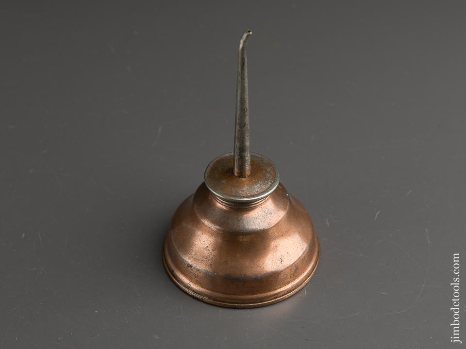 3 1/2 x 5 7/8 inch Copper EAGLE Oil Can - 87834