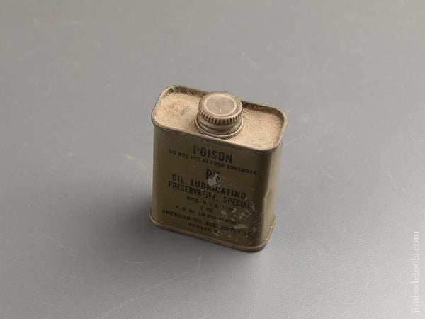 AMERICAN OIL & SUPPLY CO Gun Lubricating Oil Can - 87869