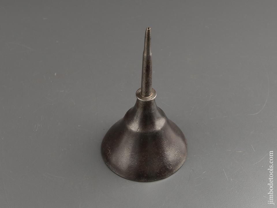 RARE Patented SCHOLL's Cast Iron Oil Can - 87878