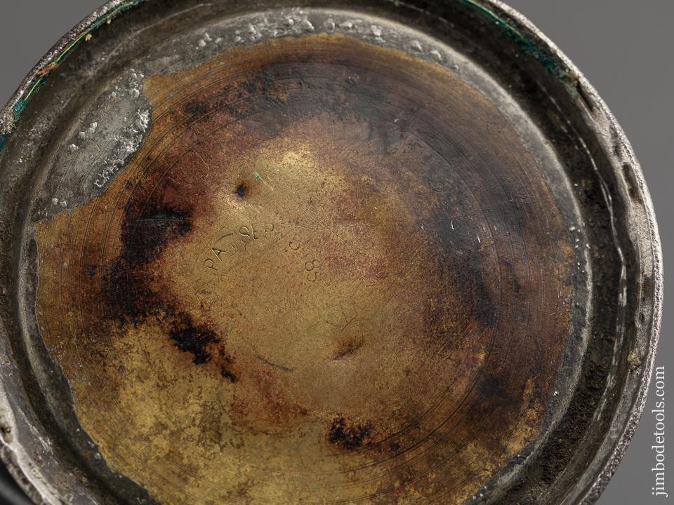 RARE Patented SCHOLL's Cast Iron Oil Can - 87878