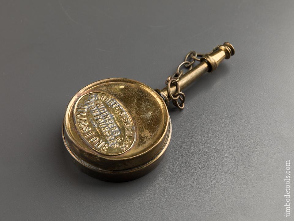 GARRETT, SAVEALL & CO Brass Oil Can with Cap - 87884