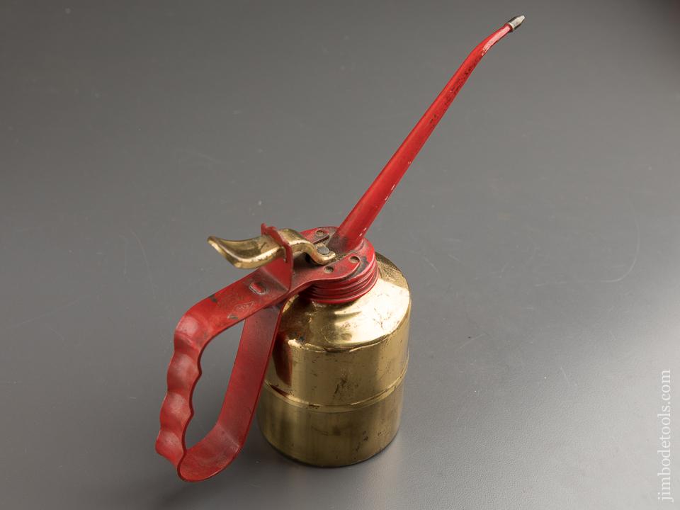 Patented KABI 3335-M Brass Oil Can - 87892