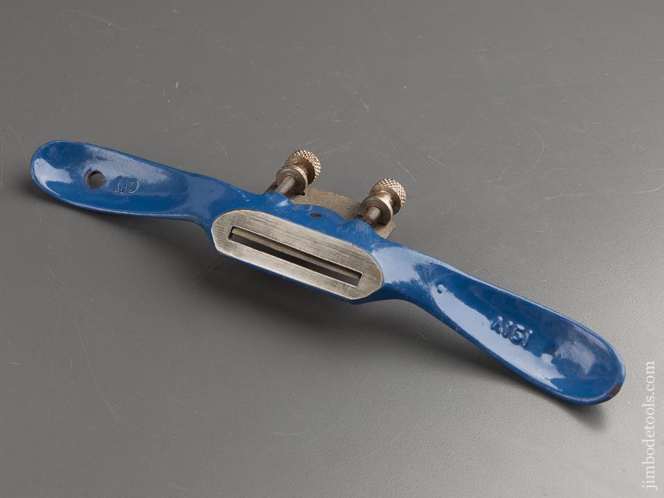 Extra Extra Fine! RECORD No. A151 Adjustable Flat Bottom Spoke Shave - 87911
