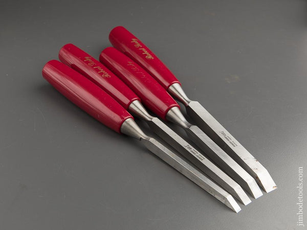 Four MINT Mortise Chisels by ROBERT SORBY - 87915