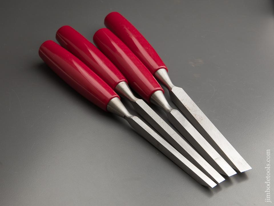 Four MINT Mortise Chisels by ROBERT SORBY - 87915