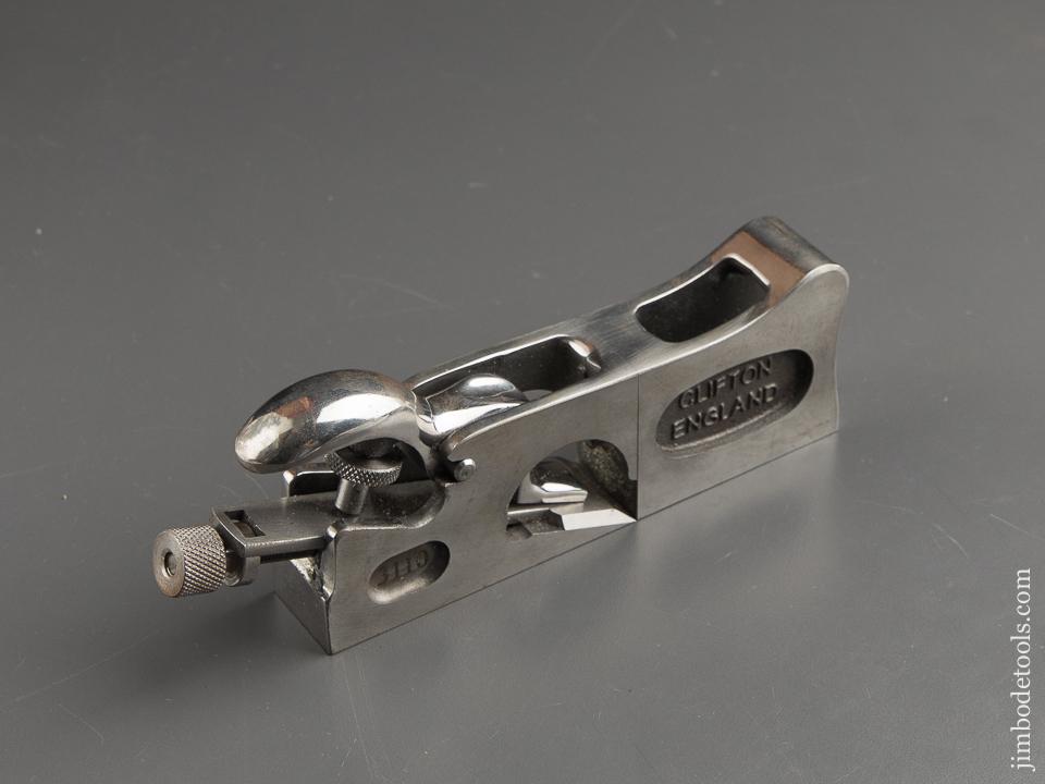 Mint! CLIFTON No. 3110 Bull Nose Shoulder & Rabbet Plane with Both Nose Pieces - 87916