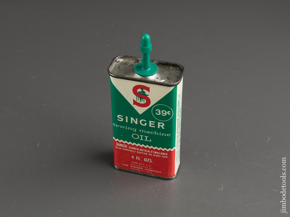 2 x 5 1/4 inch SINGER Sewing Machine Oil Can - 87919