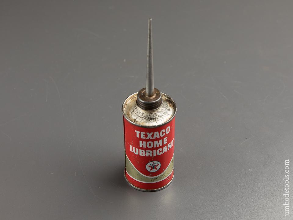 TEXACO HOME LUBRICANT Oil Can with Label - 87927